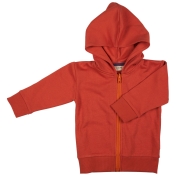 Zip Hoody in Soft Organic Cotton