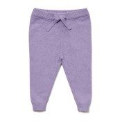 Soft Knit Jogging Pants in Organic Cotton and Linen