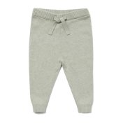 Soft Knit Jogging Pants in Organic Cotton and Linen