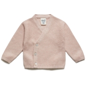 Kimono Wrap Baby Cardigan in Organic Cotton and Silk