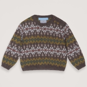 Baby Alpaca Fair Isle Sweater