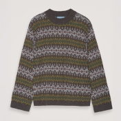 Women’s Baby Alpaca Pattern Sweater