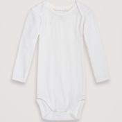 Long-Sleeved Baby Body In Soft Organic Cotton