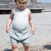 Knitted Baby Bloomers In Organic Cotton
