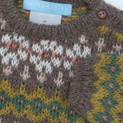 Baby Alpaca Fair Isle Sweater