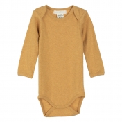 Long-Sleeved Baby Body In Soft Organic Cotton