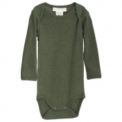 Long-Sleeved Baby Body In Soft Organic Cotton
