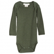Long-Sleeved Baby Body In Soft Organic Cotton