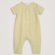 Baby Summer Romper in Light Woven Organic Cotton