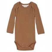 Long-Sleeved Baby Body In Soft Organic Cotton