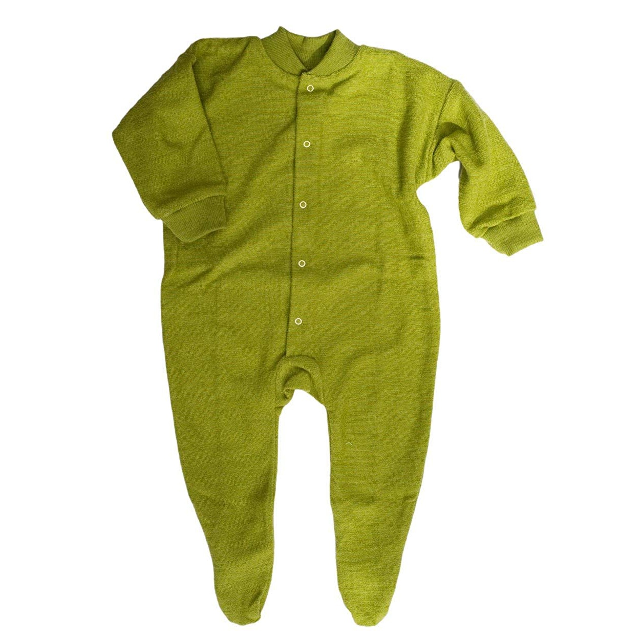 AllInOne Pyjamas With Feet in Organic Merino Wool Terry [45095] £30