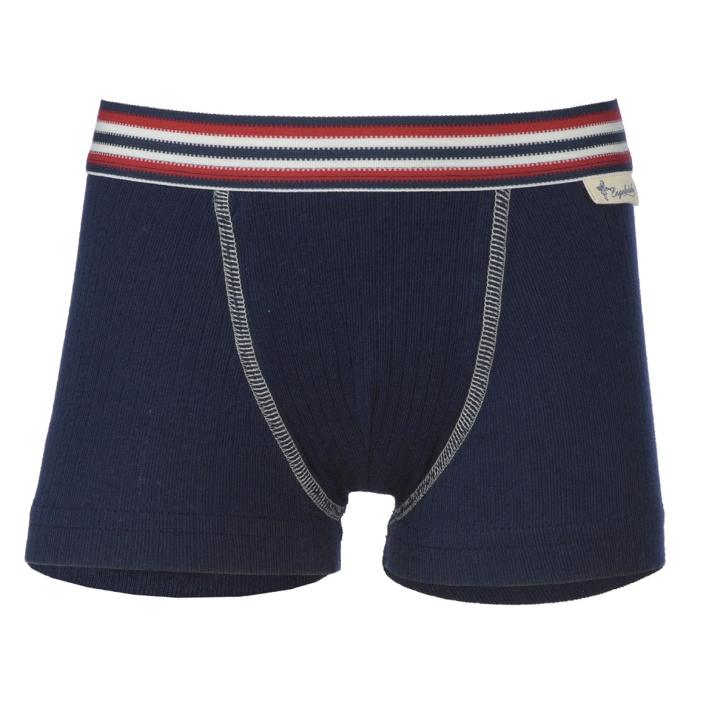 Boy's Ribbed Boxer Style Pants In Organic Cotton [874792 or 874791] £