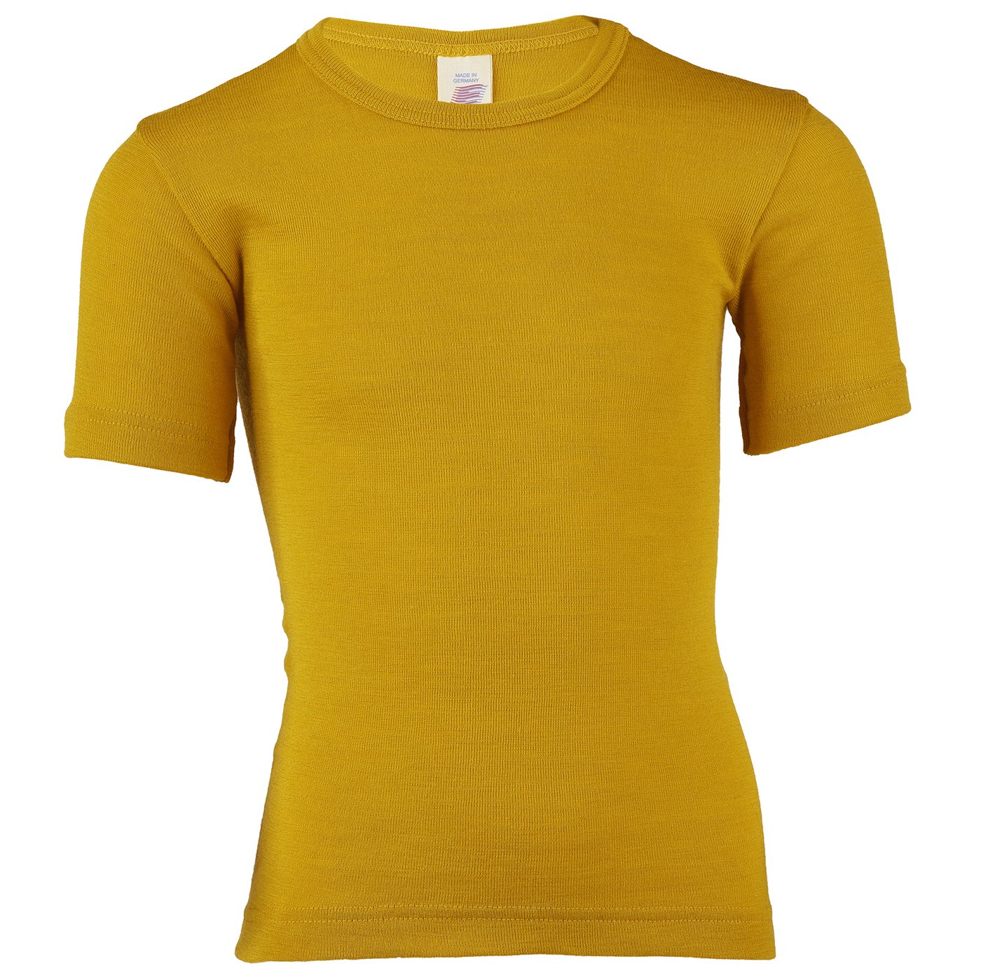 Plain Wool/Silk Short-sleeved Vest Top by Engel | Engel's plain ...