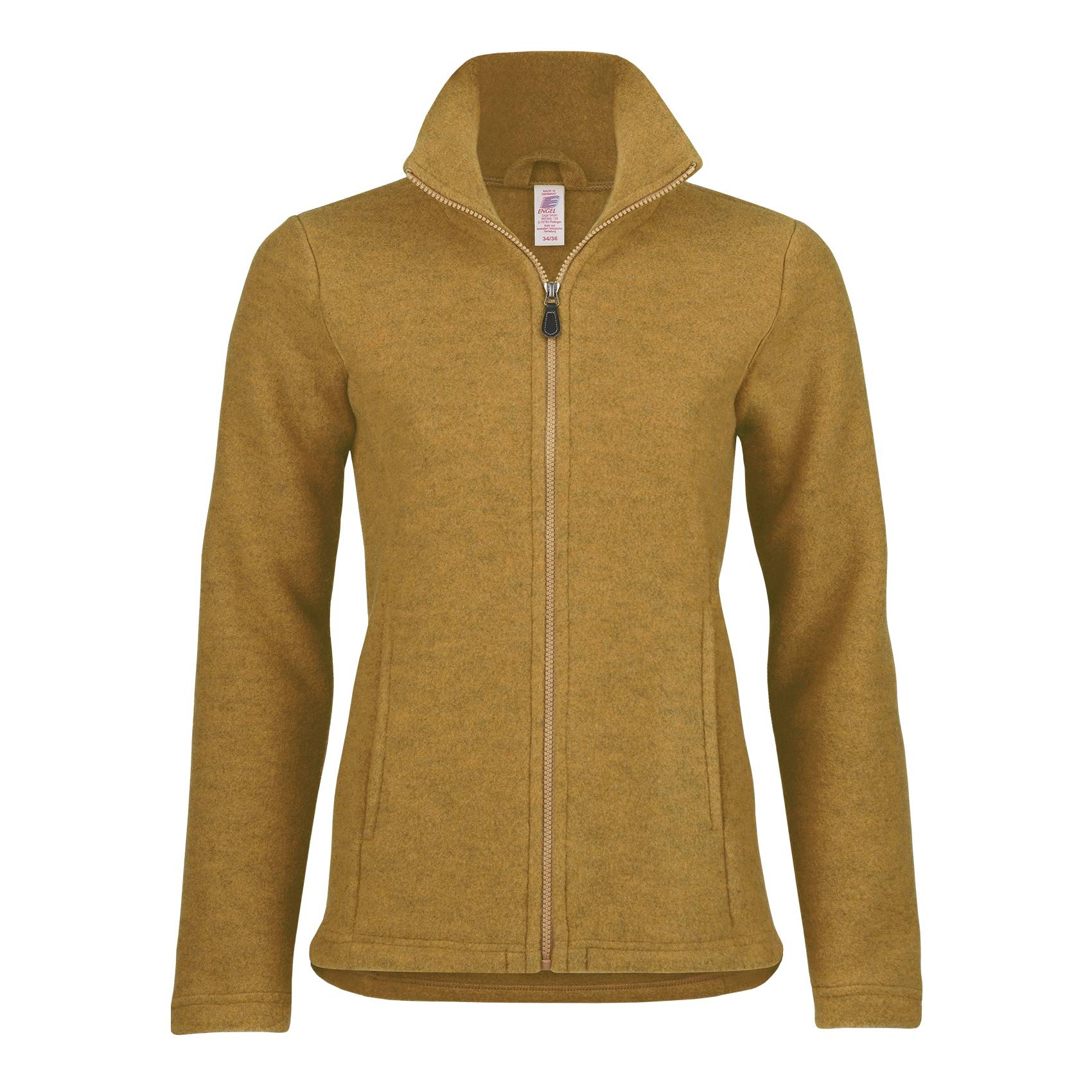 Fitted Wool Zip Fleece Jacket for Women Women's Fitted Zip Fleece in