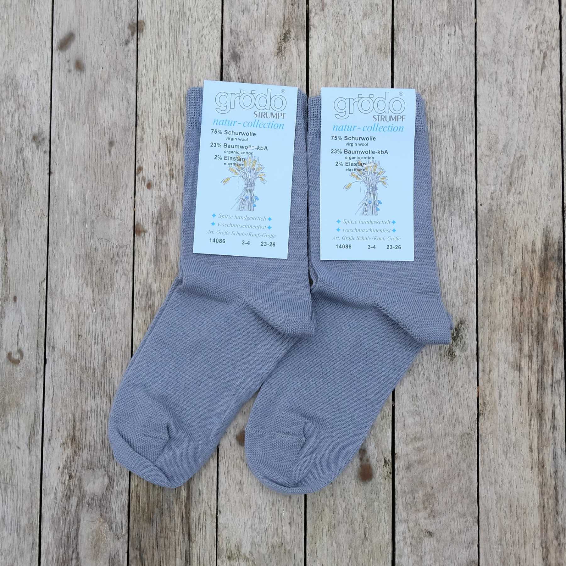 2Pack Children's Fine MachineWashable Wool Rich Socks Fine Machine