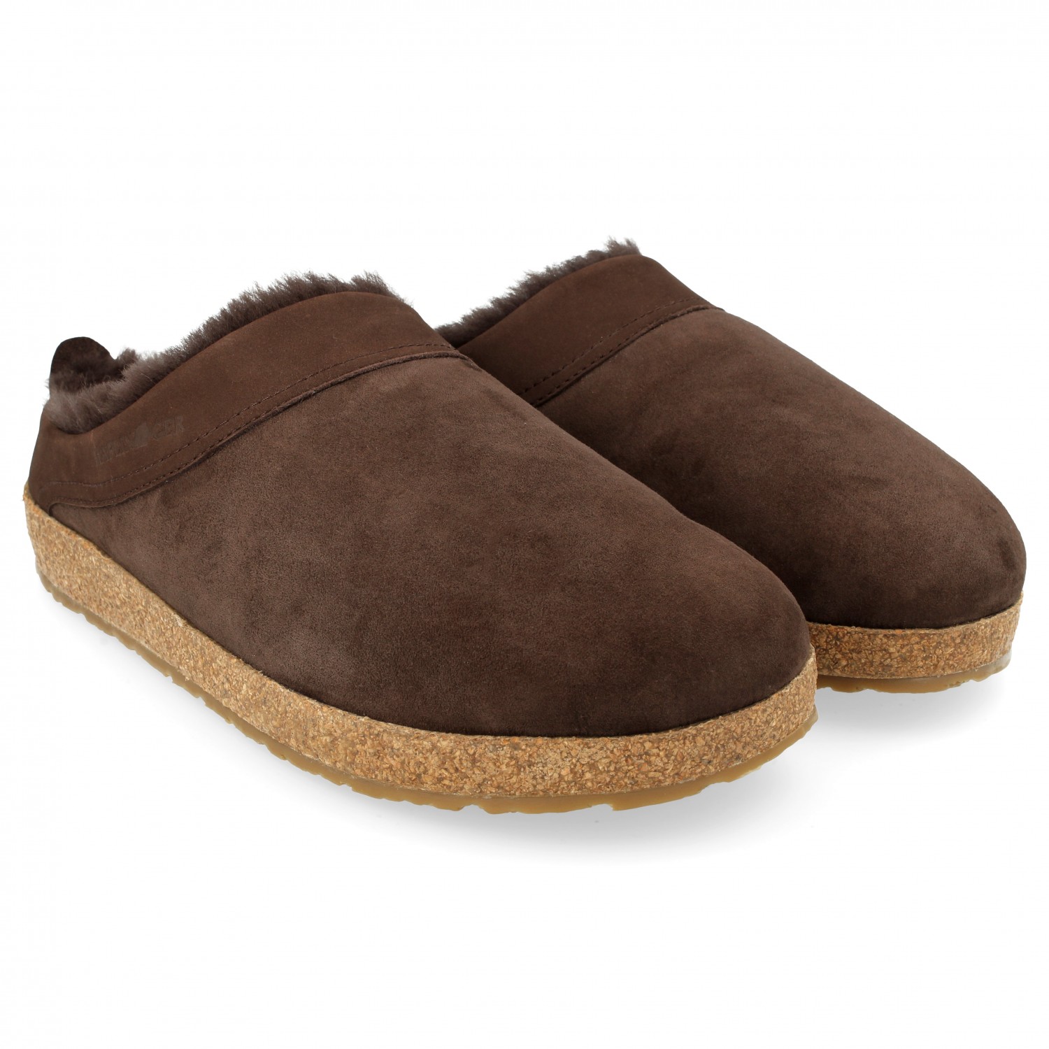 Sheepskin Clogs by Haflinger | Adult Clogs in Sheepskin with Cork/Latex ...