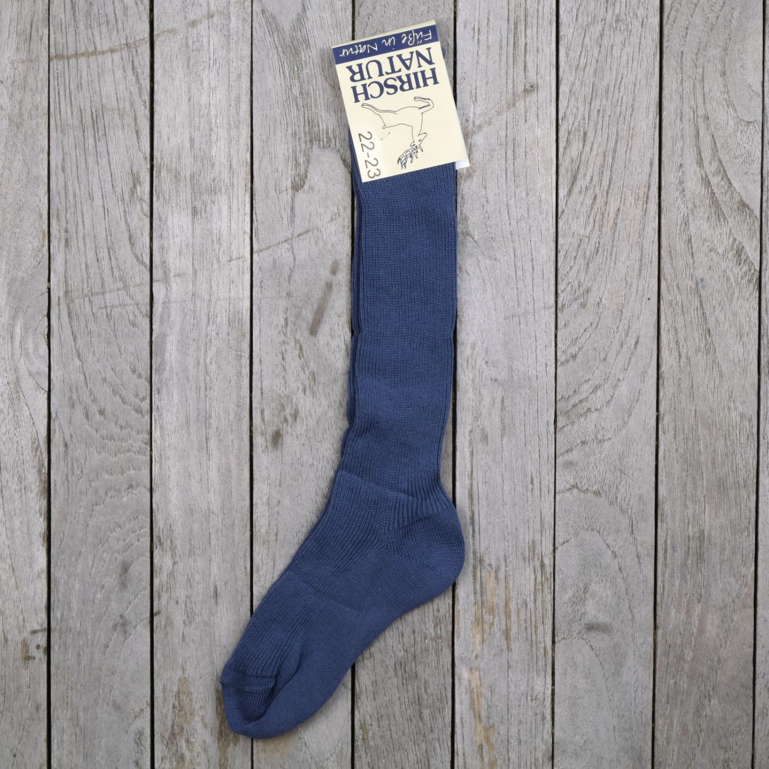 2Pack KneeHigh Navy Socks in Pure Organic Cotton Kneehigh Organic