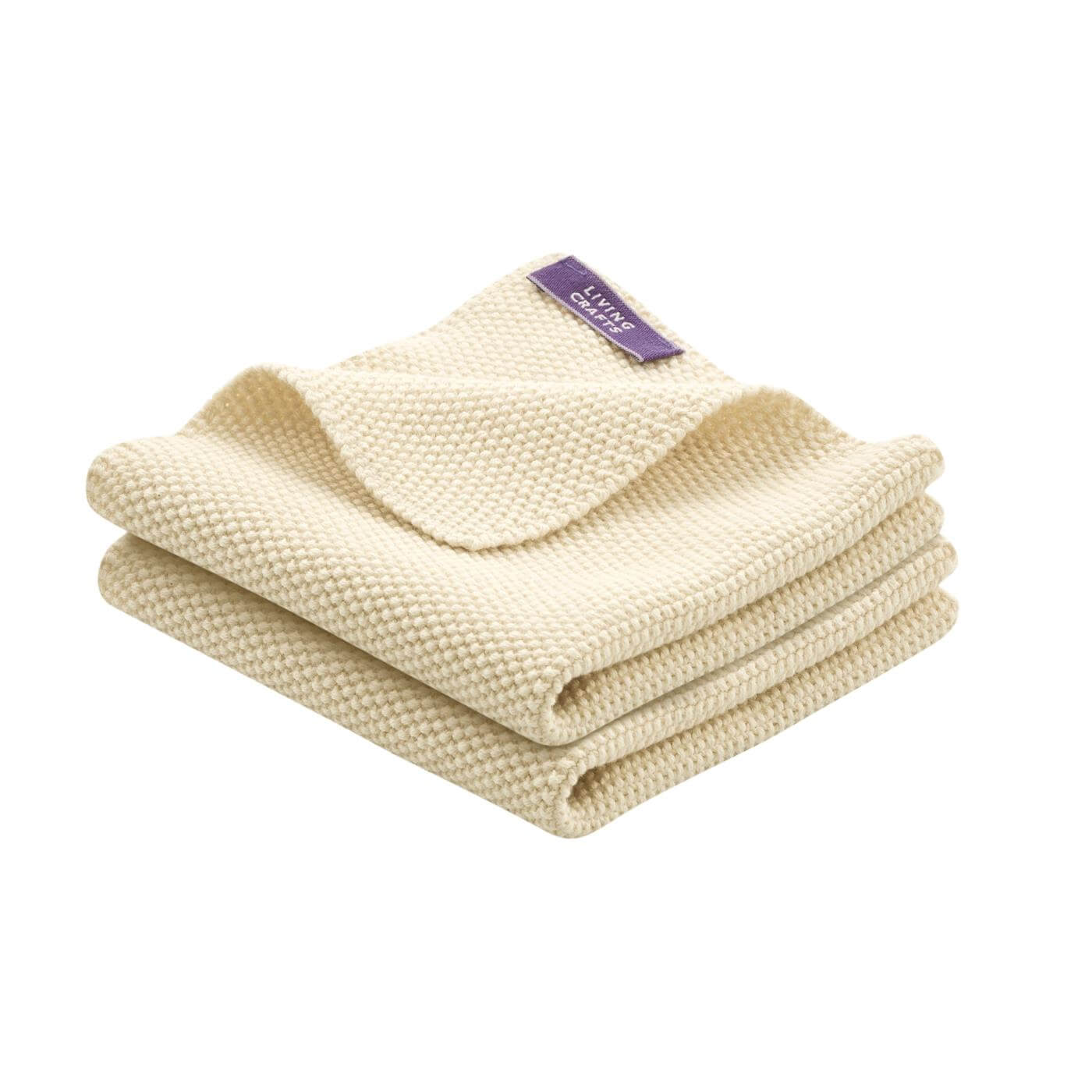 Organic Cotton 2Pack Knitted Dish Cloth [9368] £10.30 Cambridge