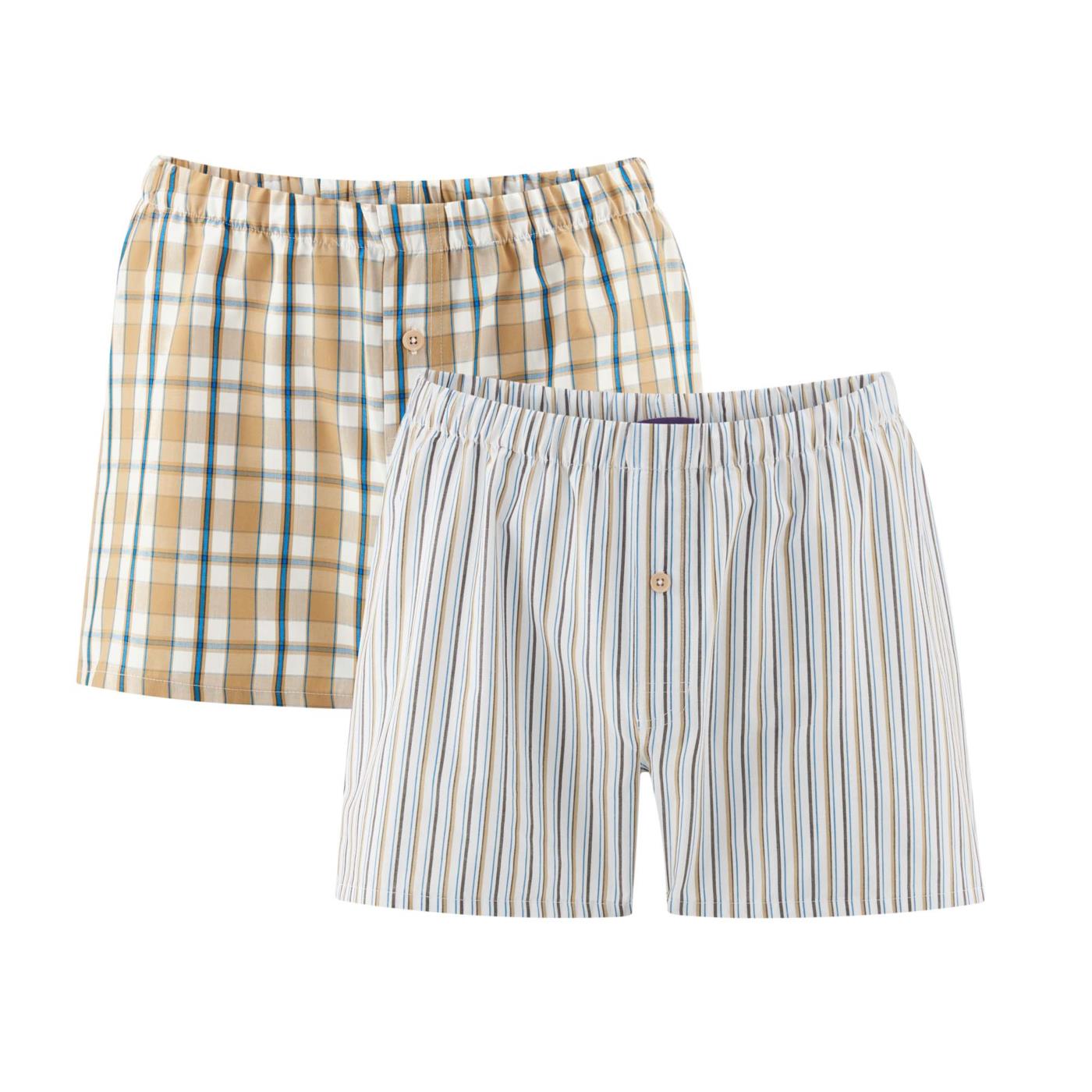2Pack Men's Organic Cotton Boxer Shorts [20203] £27.60 Cambridge