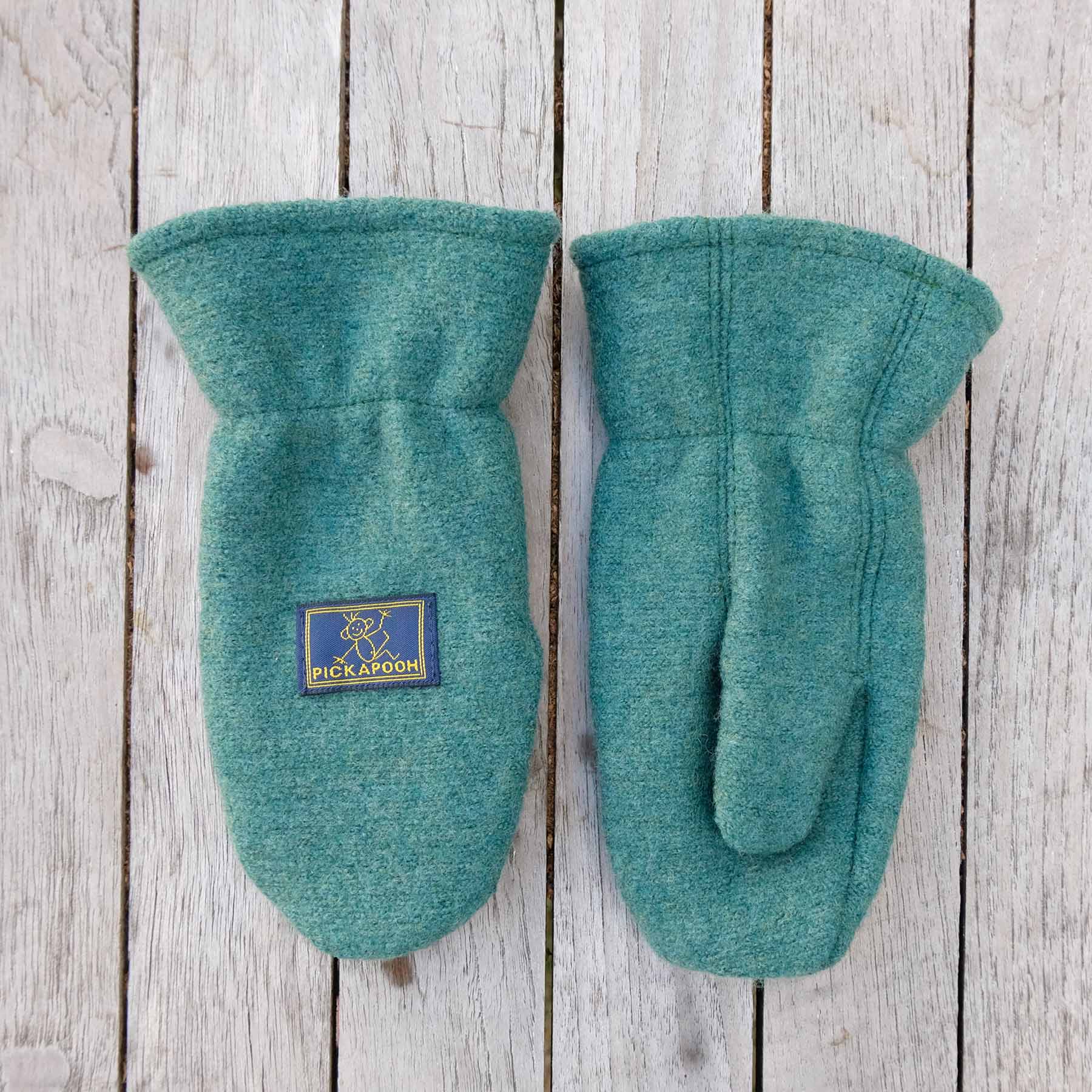 Mittens In Boiled Merino With Wool/Silk Lining [198] - £23.00 ...