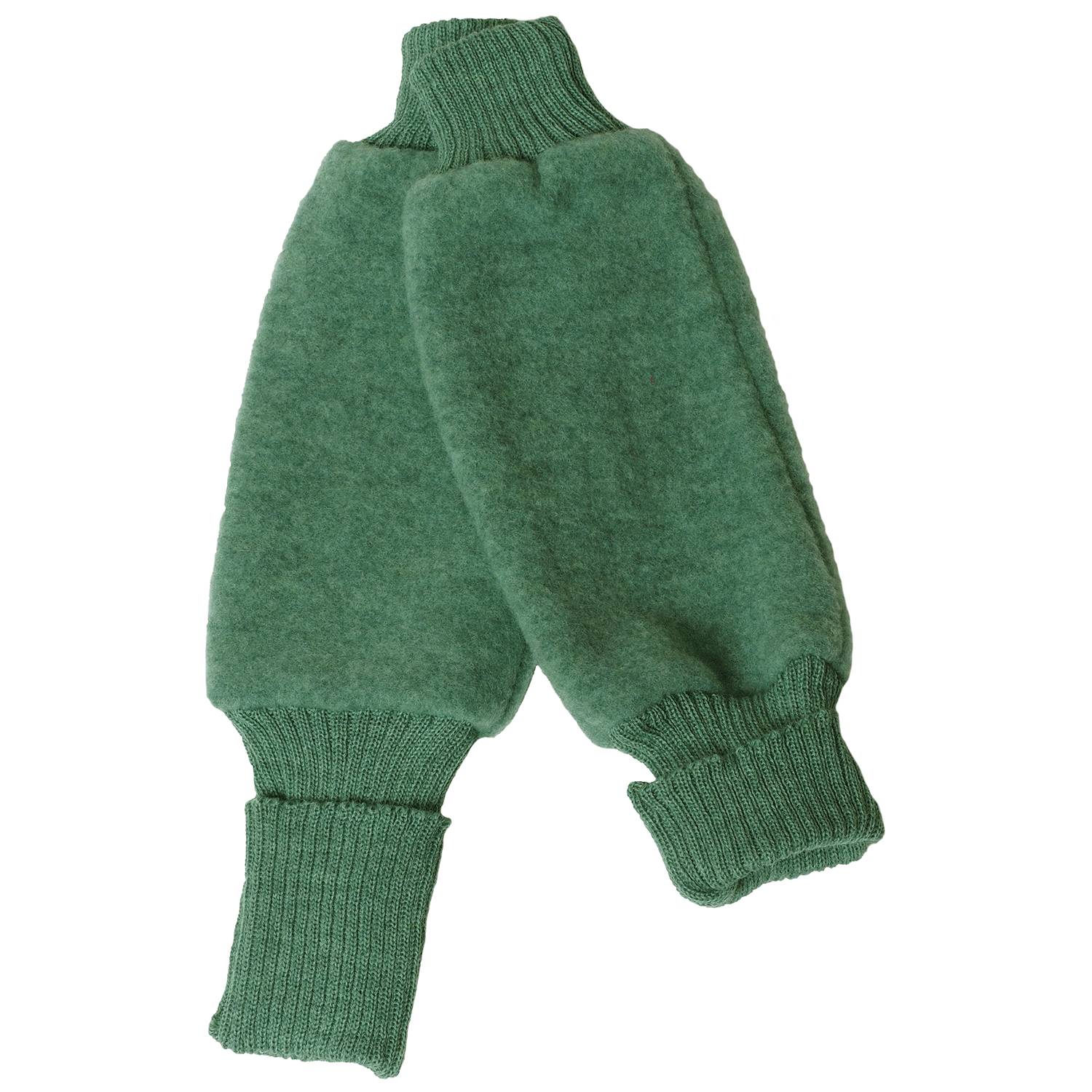 Merino Wool Fleece Legwarmers Children's Leg Warmers in 100 IVN