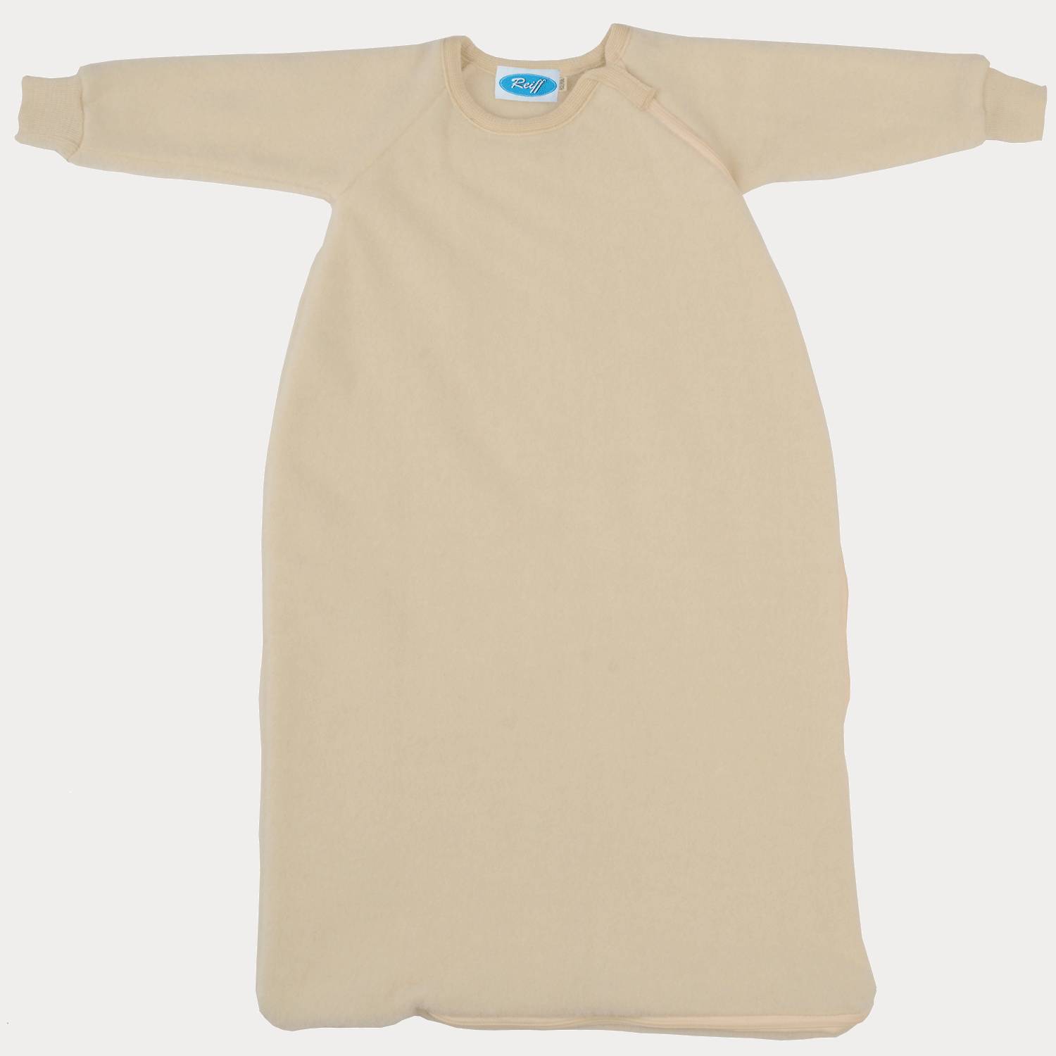 Merino Wool Fleece Sleeping Bag with Arms Baby sleeping bag in 100 organic fleeced Merino wool
