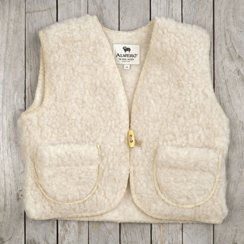 Children's Alpi Wool Waistcoat with Toggle