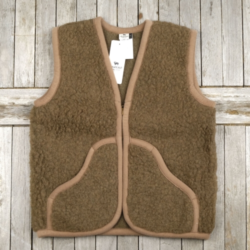 Children's Zippered Waistcoat in Wool