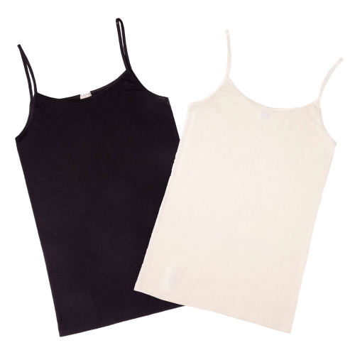 Women's Spaghetti Strap Camisole in Organic Wool & Silk