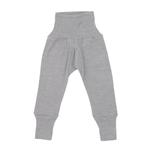 Baby Leggings in Organic Cotton, Wool & Silk