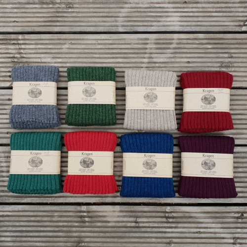 Adult's Ribbed Collar In Pure Baby-Alpaca Adult's Ribbed Collar In Pure Baby-Alpaca