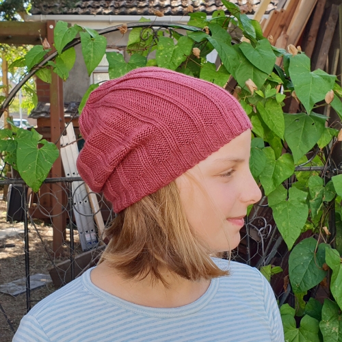 Child's Knitted Hat in Baby Alpaca Child's Knitted Hat in Baby Alpaca