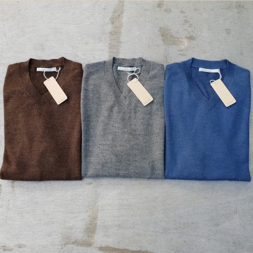 Mens Baby Alpaca Jumper Mens Baby Alpaca Jumper