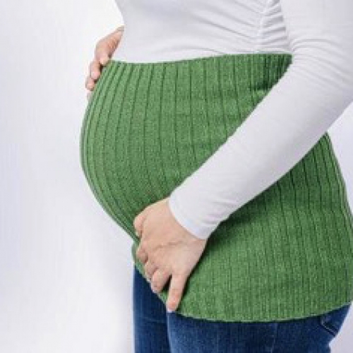 Women's Baby Bump/Kidney Warmer in Baby Alpaca Women's Baby Bump/Kidney Warmer in Baby Alpaca