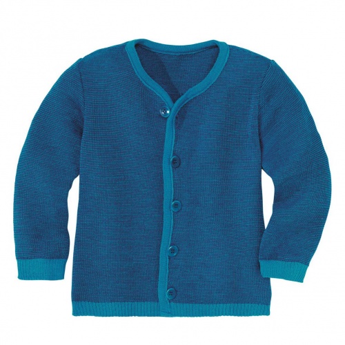 Children's Cardigan in Organic Merino Wool Children's Cardigan in Organic Merino Wool
