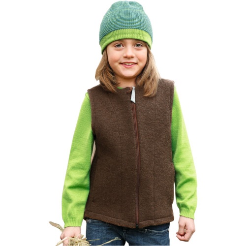 Boiled Merino Wool Bodywarmer by Disana Boiled Merino Wool Bodywarmer by Disana