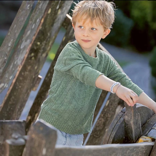 Organic Cotton and Linen Lightweight Summer Jumper