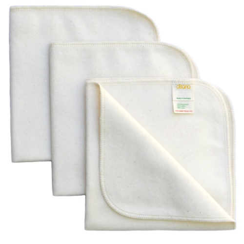 Brushed Cotton Nappy liners - Pack of 5