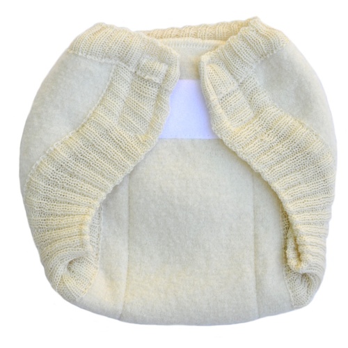 Felted Wool Aplix Nappy Wrap