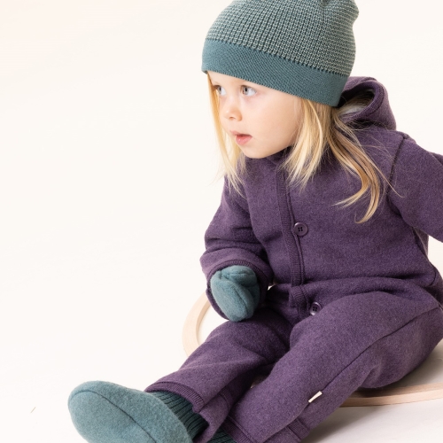 Amazing Boiled Wool Overalls / Snugglesuit