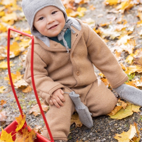 Amazing Boiled Wool Overalls / Snugglesuit