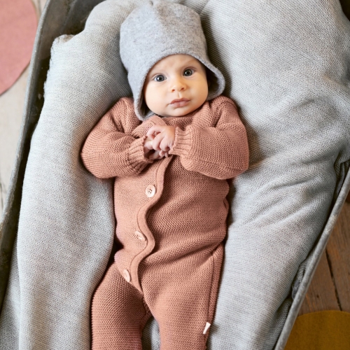 wool baby grow