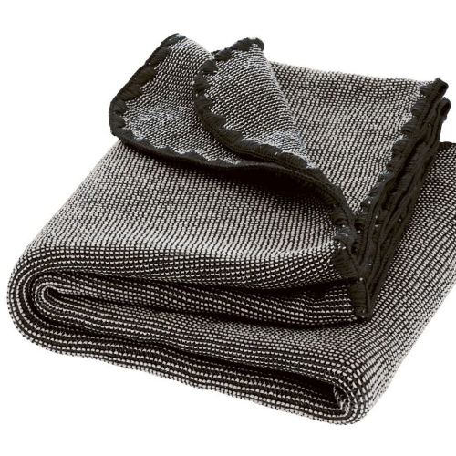 Melange Baby Blanket in Organic Merino Wool Melange Baby Blanket in Organic Merino Wool