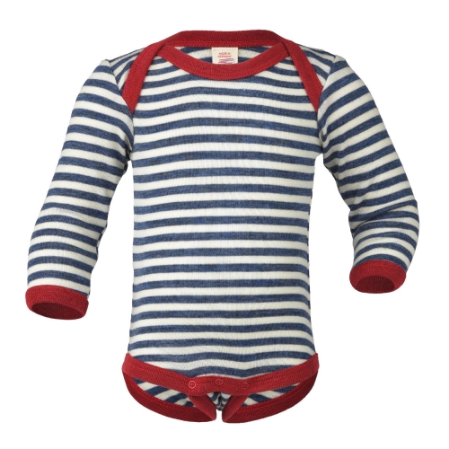 Fine Organic Merino Baby-Body, Machine-Washable