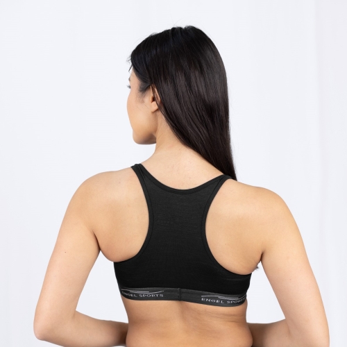Women's Sports Bra in Wool and Silk