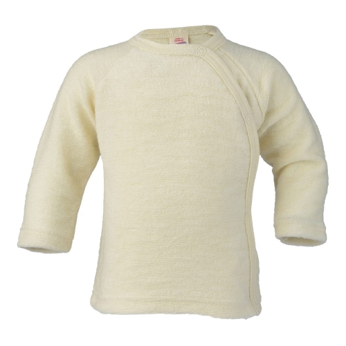 Organic Merino Wool Terry Wrap Sweater Organic Merino Wool Terry Wrap Sweater