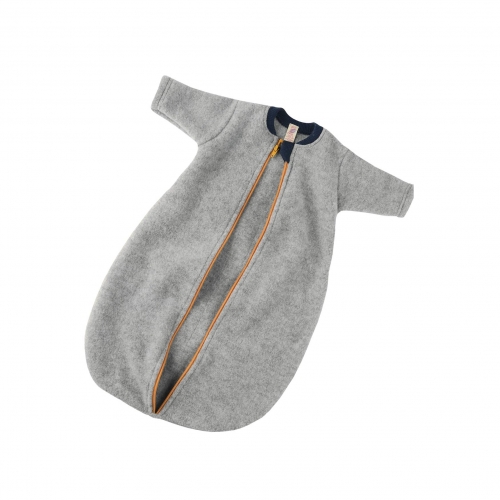 Organic Merino Wool Fleece Sleeping Bag with Sleeves