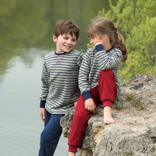 Super Soft Merino Wool Terry Children's Pyjamas