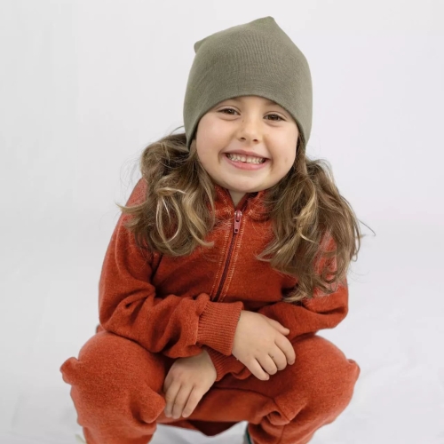 Organic Merino Wool & Silk Baby & Child Hat