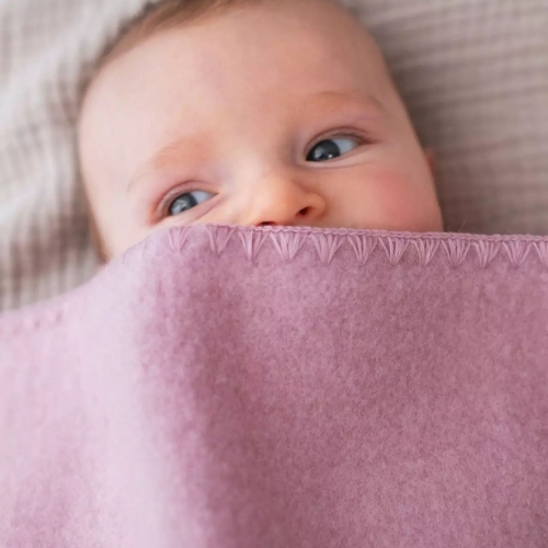Fleecy Merino Baby Blanket